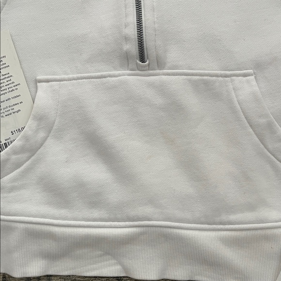 Lululemon | Oversized Funnel Neck Scuba | white | M\L - Picture 7 of 7